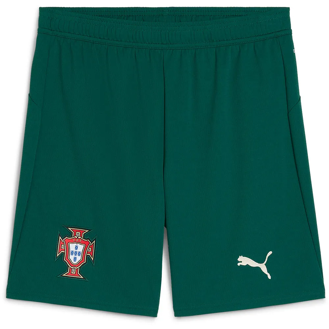 Calções Verdes Portugal PUMA 2025/26 1