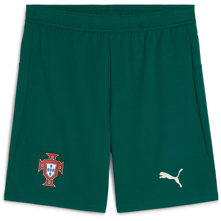 Calções Verdes Portugal PUMA 2025/26 1