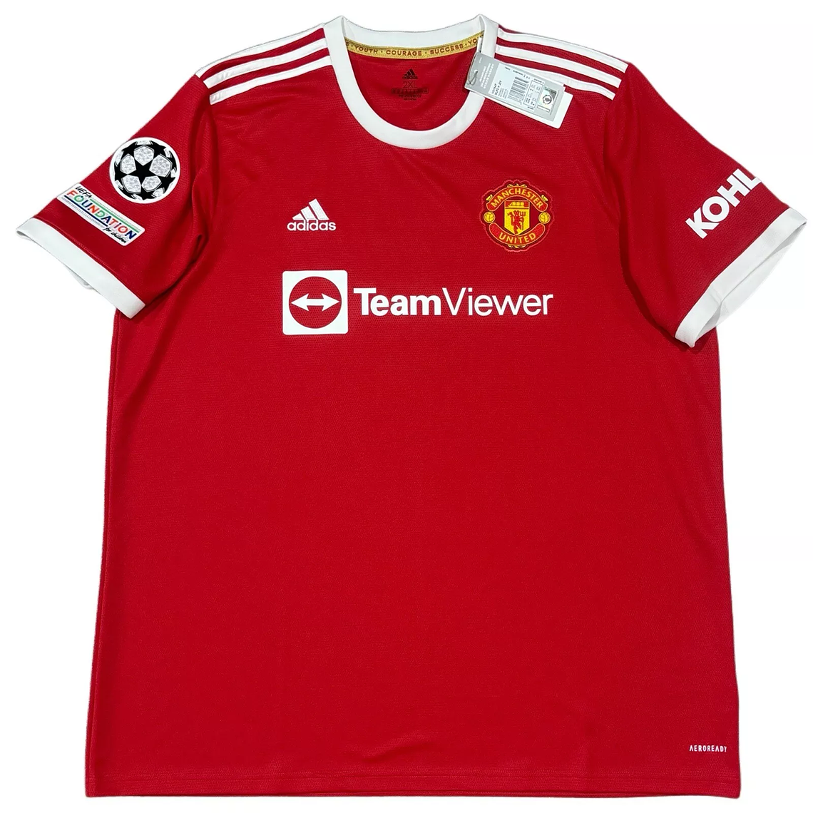 Camisola Ronaldo Manchester United 2021/2022 3