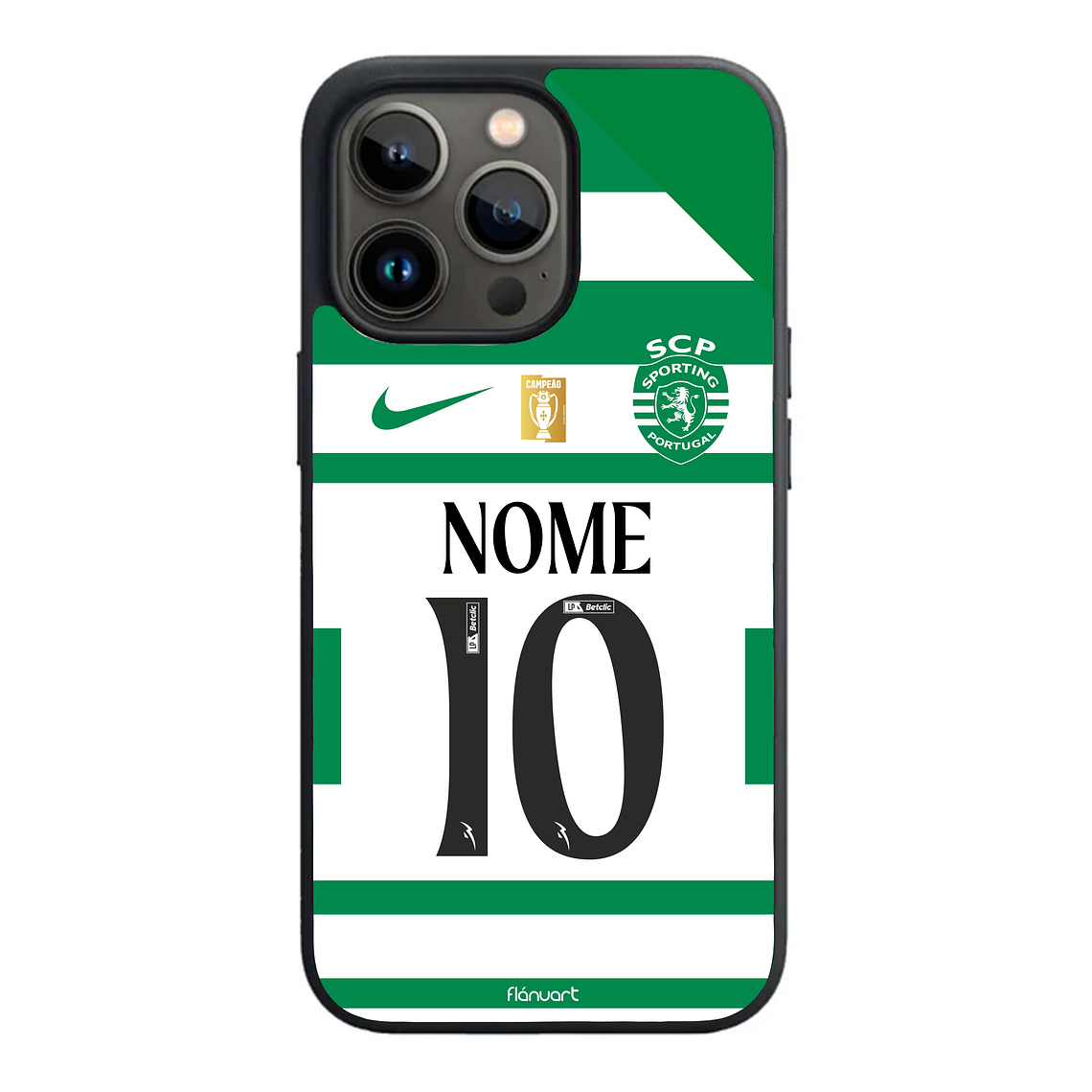 Capas de Telemóvel SPORTING 1º Equipamento 25/26 - Personalizada 3