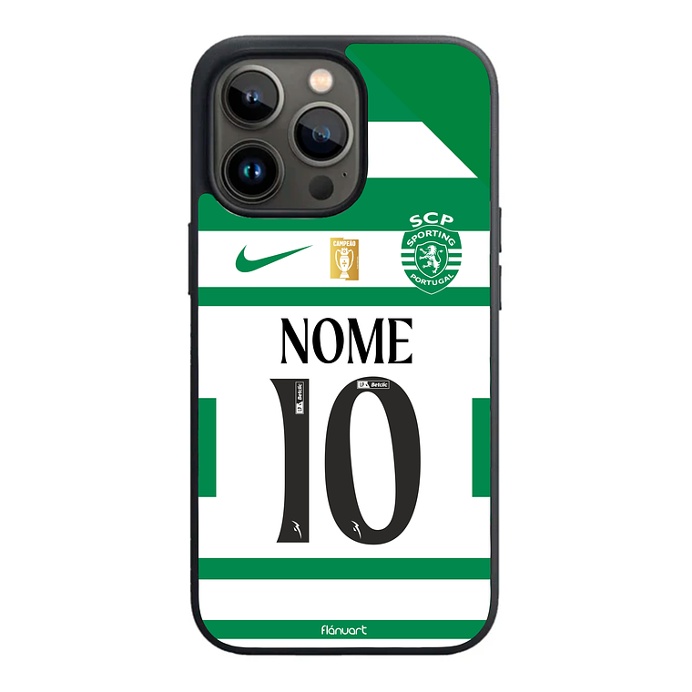 Capas de Telemóvel SPORTING 1º Equipamento 25/26 - Personalizada 3