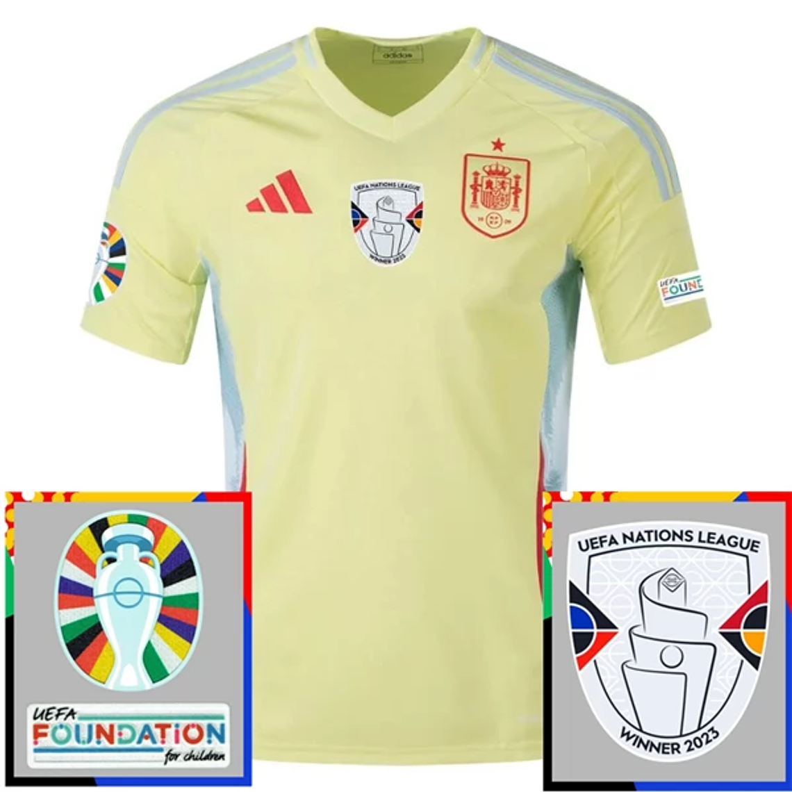 Camisola 2º Equipamento Espanha - Euro 2024  1