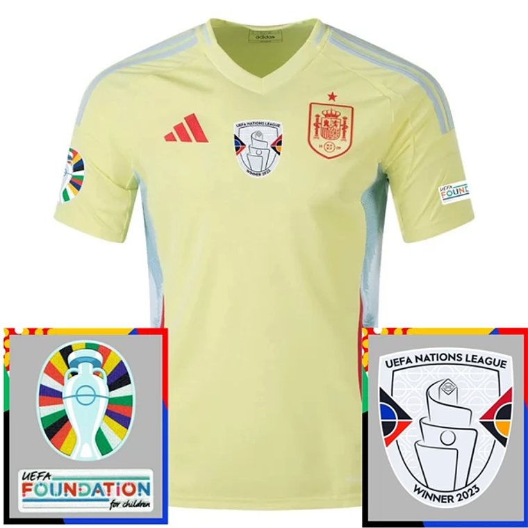 Camisola 2º Equipamento Espanha - Euro 2024  1