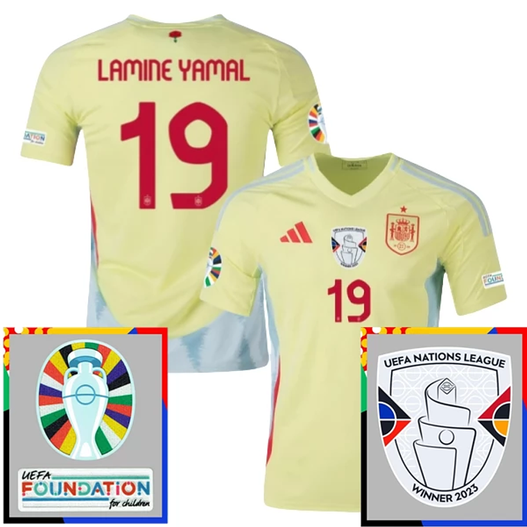 Camisola 2º Equipamento Espanha - Euro 2024  2