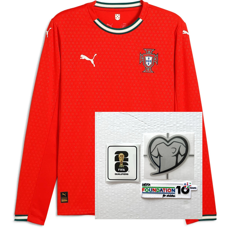 Camisola Portugal Puma 25/26 - Manga Comprida 2
