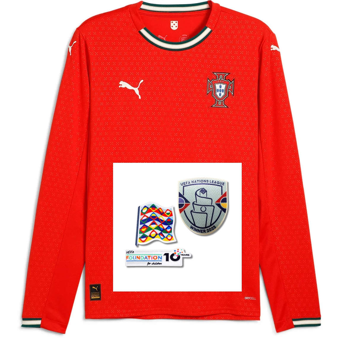Camisola Portugal Puma 25/26 - Manga Comprida 1