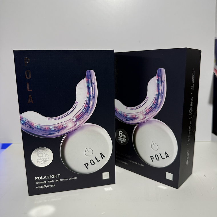 Pola Light Kit 6% HP | Branqueamento Dentário com moldeira LED 6