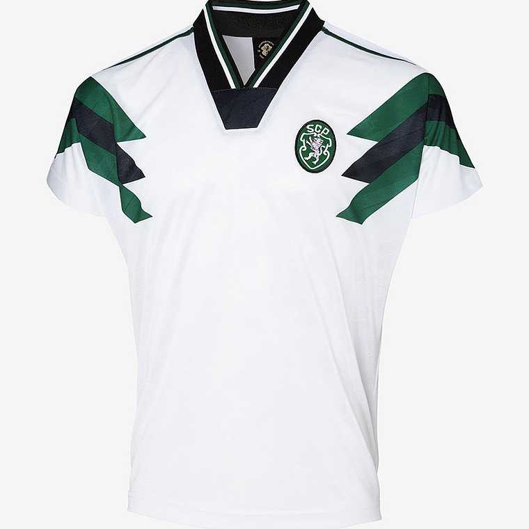 Camisola Sporting Vintage Branca Anos 90 1