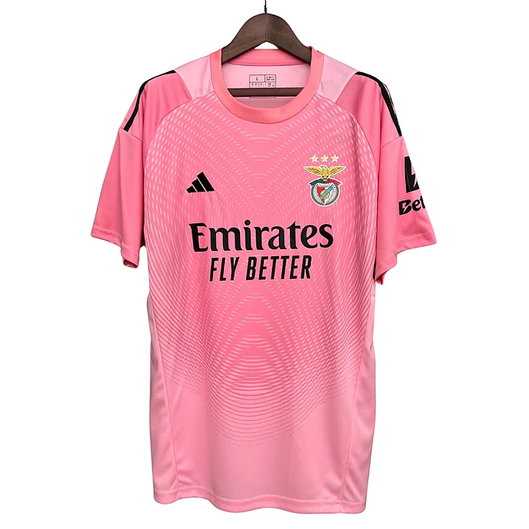 Camisola SL Benfica Guarda-Redes 25-26 - Rosa 1