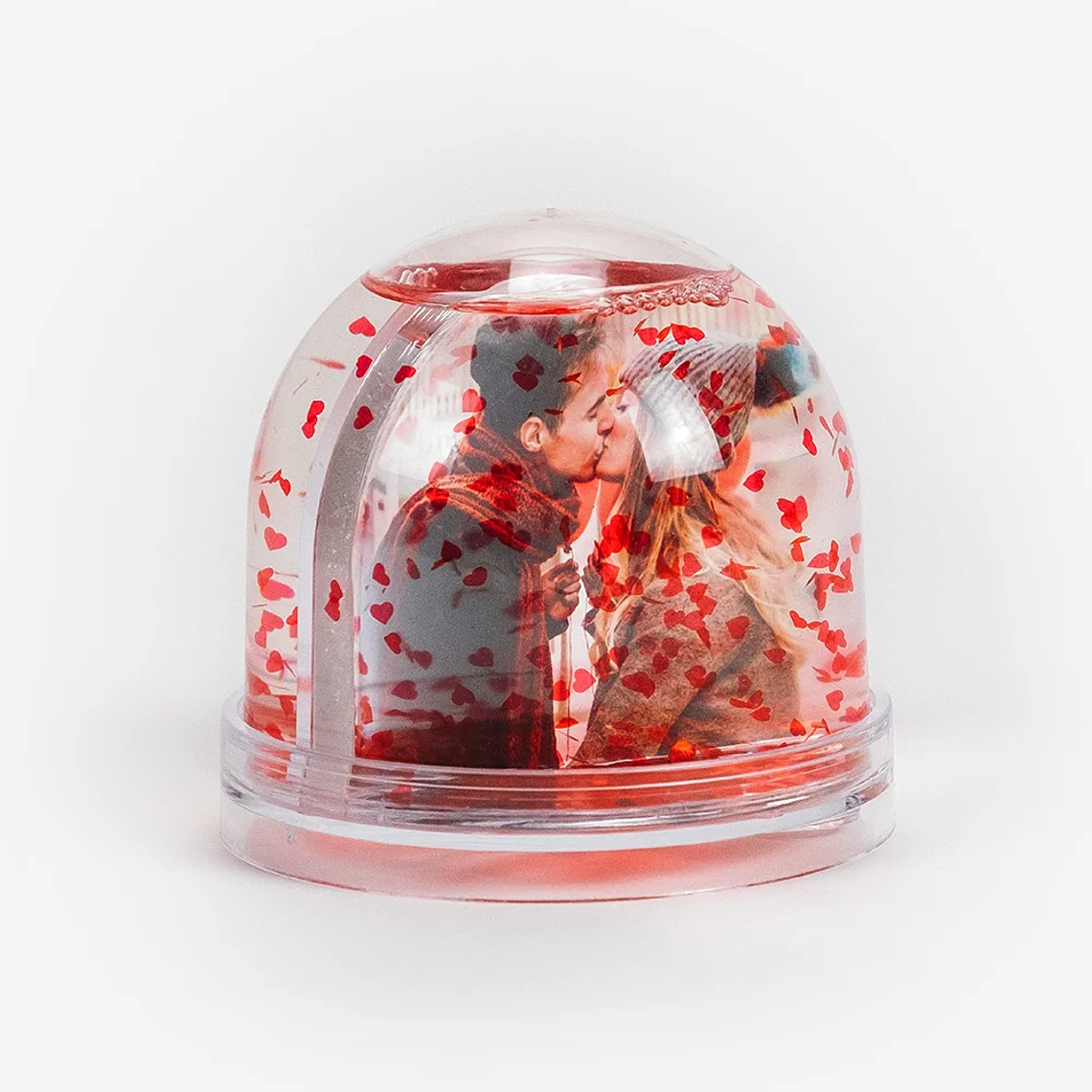 Globo de Corações Personalizado c/ 2 Fotos  2