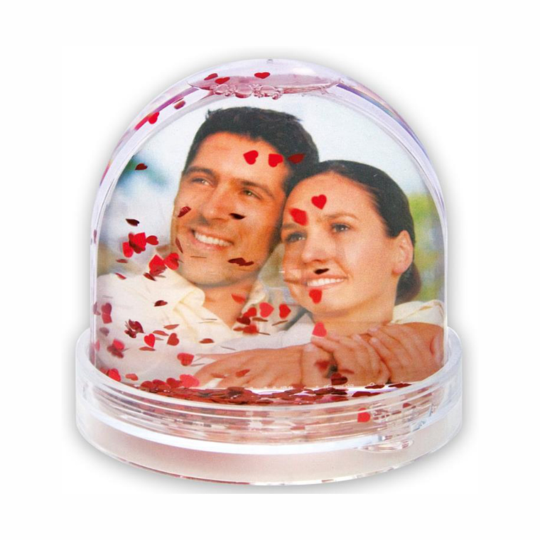 Globo de Corações Personalizado c/ 2 Fotos  1