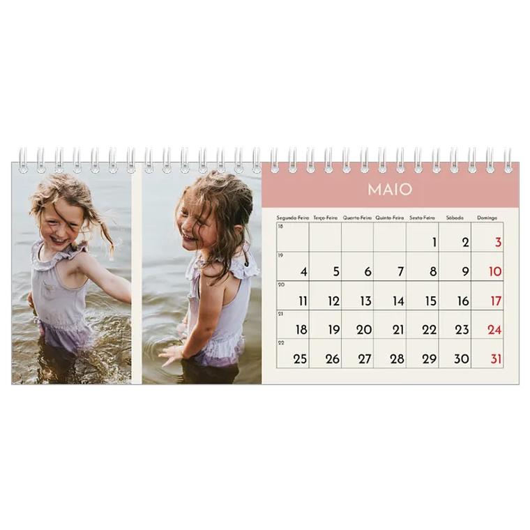 Calendários de Mesa Personalizados 2