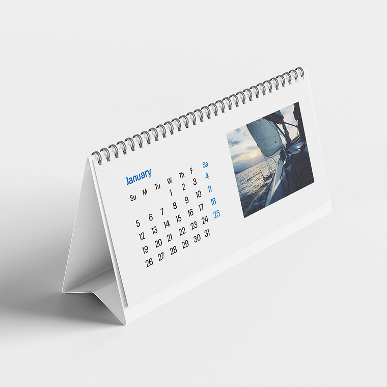 Calendários de Mesa Personalizados 1