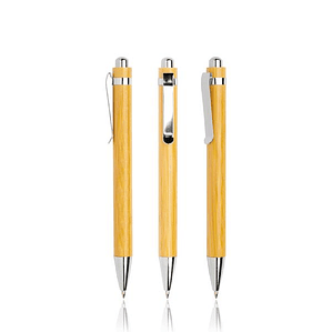 Esferográfica em Bambu  (desde 0.30und)