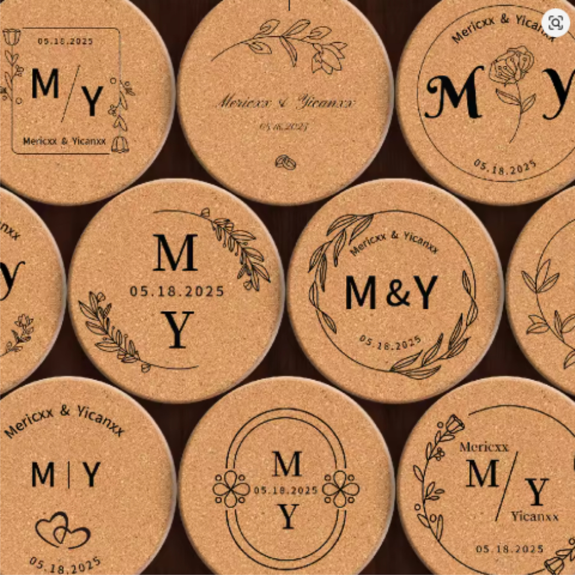 Bases Copos Cortiça | desde 0.92€ 3