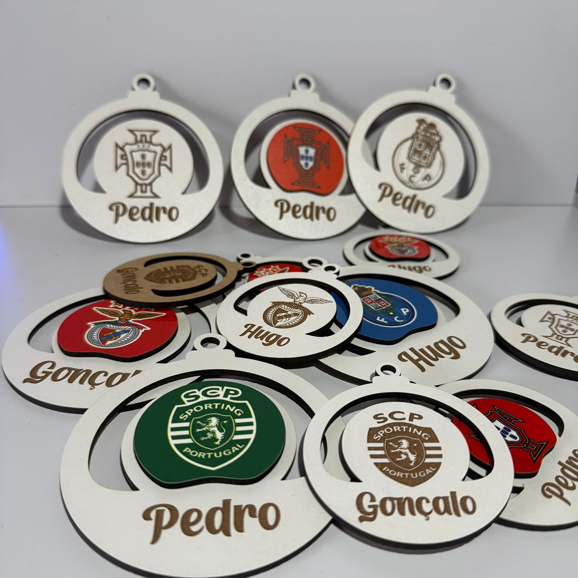 Bola de Natal Personalizada de Clubes 4