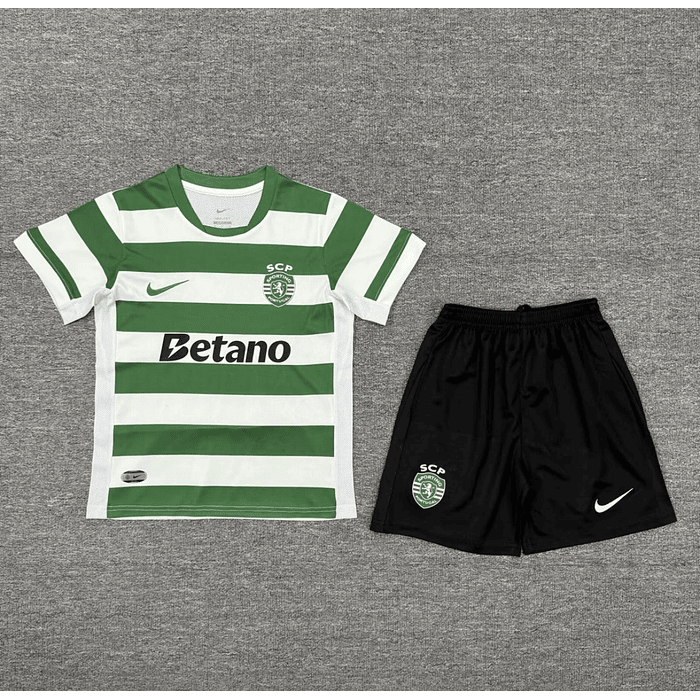 Kit Criança Principal Sporting CP 25/26 - ENVIO 48h  1