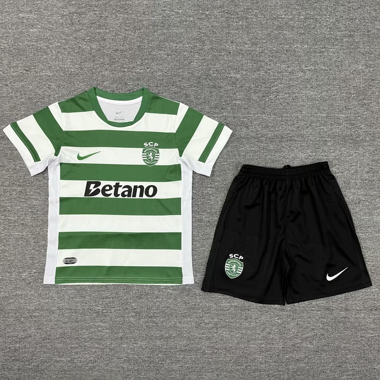 Kit Criança Principal Sporting CP 25/26 - (Em stock | Entrega 48h) 1
