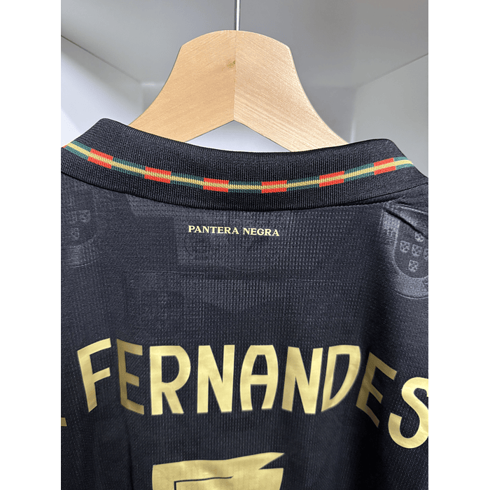 Camisola Bruno Fernandes - Edição Especial Pantera Negra - Entrega 48h 4