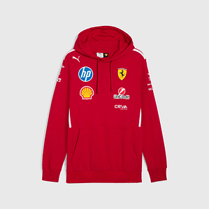 Sweatshirt Scuderia Ferrari F1 2025 Hoodie -  (Em stock | Entrega 48h)