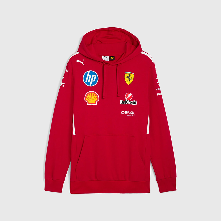 Sweatshirt Scuderia Ferrari F1 2025 Hoodie -  (Em stock | Entrega 48h) 1