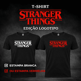 “Stranger Things" - Edição Logotipo
