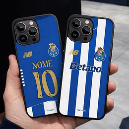 Capas de Telemóvel PORTO 1º Equipamento 25/26 - Personalizada