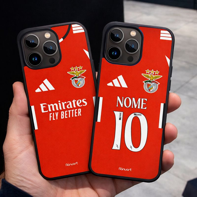 Capas de Telemóvel BENFICA 1º Equipamento 25/26 - Personalizada 1