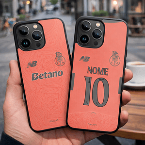 Capas de Telemóvel PORTO 2º Equipamento 25/26 - Personalizada