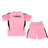 Conjunto Criança SL Benfica Guarda-Redes Rosa 25/26  - (Em stock | Entrega 48h) 2