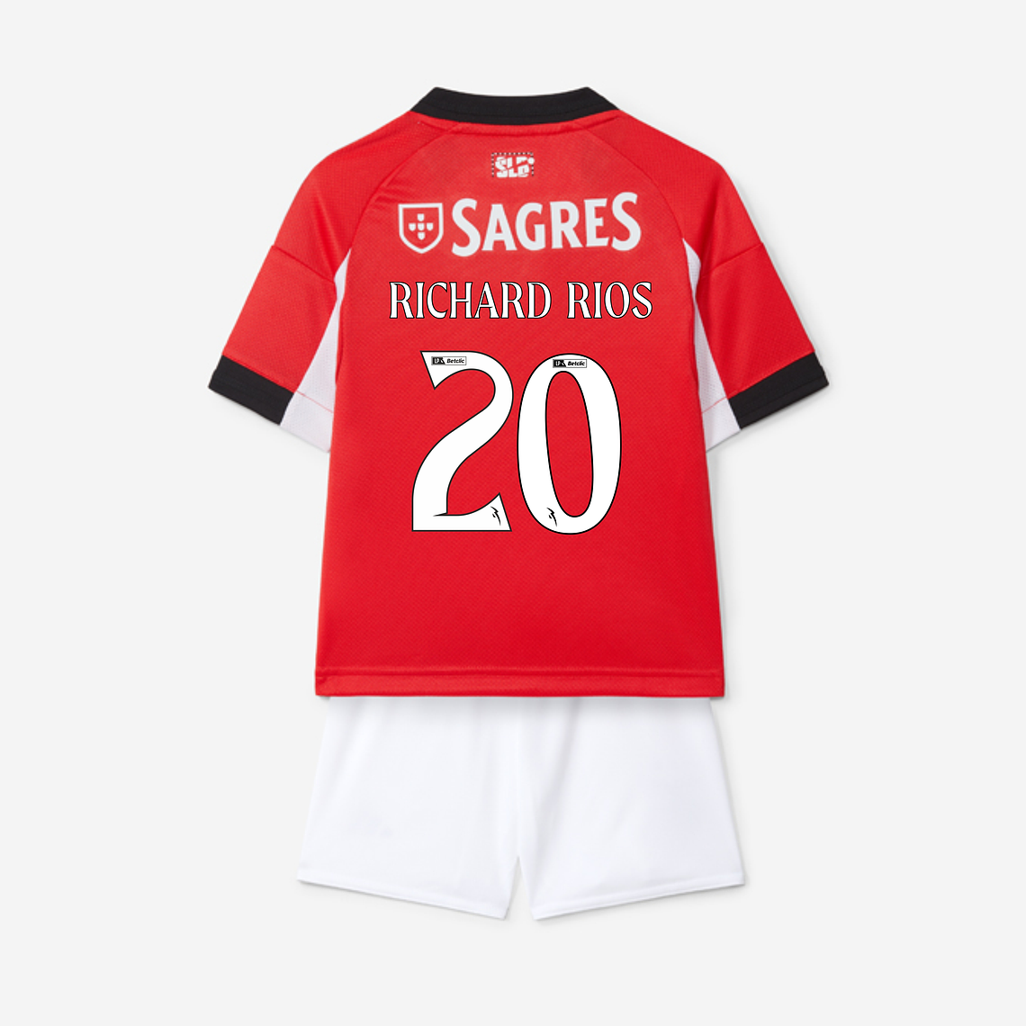 Kit Criança Principal Benfica 25/26 - RICHARD RÍOS - 6/7anos (Em stock | Entrega 48h) 1