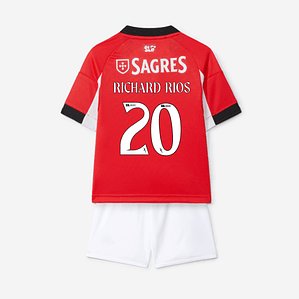 Kit Criança Principal Benfica 25/26 - RICHARD RÍOS - 6/7anos (Em stock | Entrega 48h)