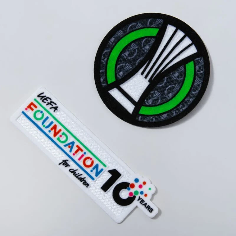 Patch / Badge - Conference League + 10th Anniversary UEFA Foundation - Kit 2 Patch's 1