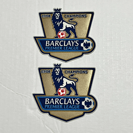Patch / Badge - EPL CHAMPIONS 2007/08 Manchester United - Kit 2 Patch's 