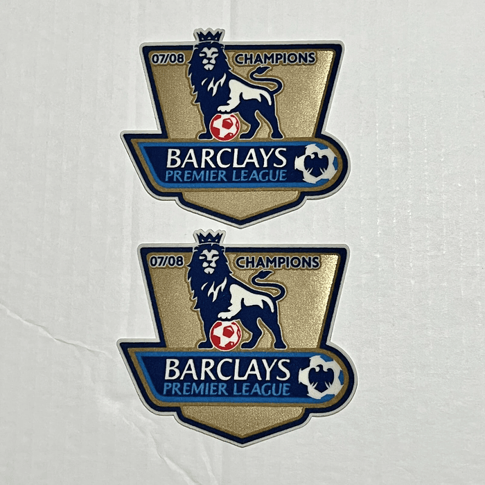 Patch / Badge - EPL CHAMPIONS 2007/08 Manchester United - Kit 2 Patch's 