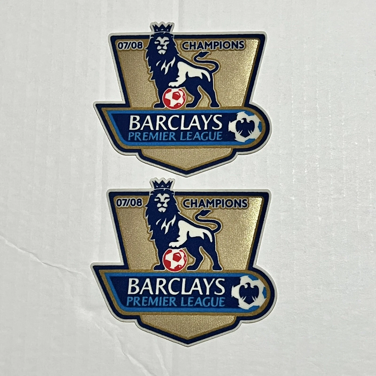Patch / Badge - EPL CHAMPIONS 2007/08 Manchester United - Kit 2 Patch's  1