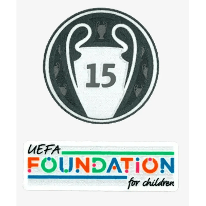 Patch / Badge - Champions League + Foundation - Real Madrid 15 - Kit