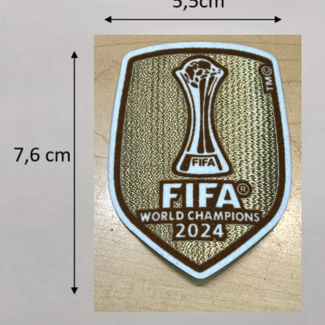 Patch / Badge - Campeão Mundial FIFA 2024 1