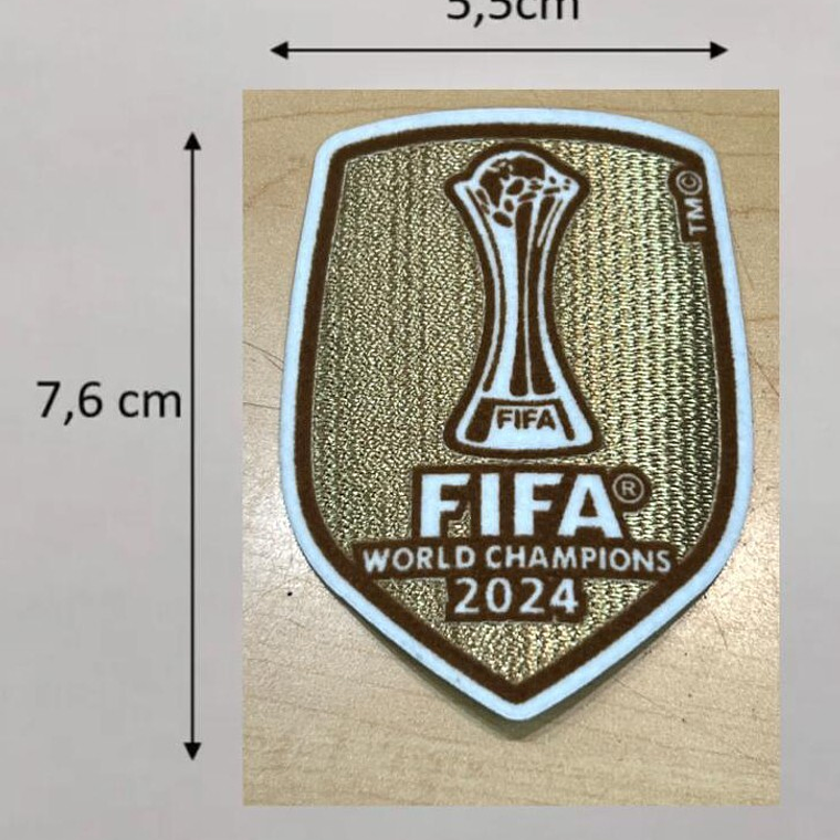 Patch / Badge - Campeão Mundial FIFA 2024 1