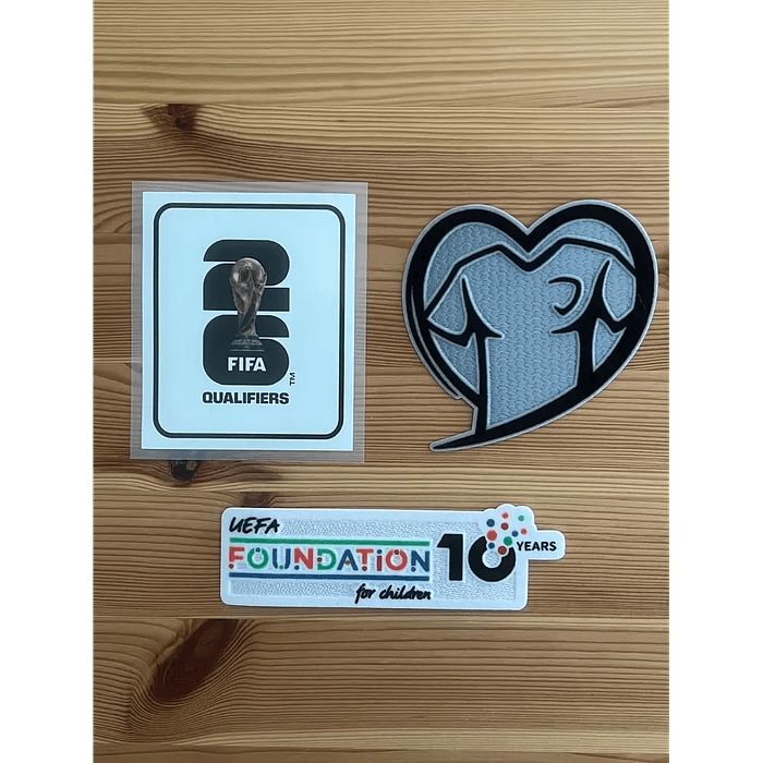 Patch / Badge - FIFA World Cup 2026 European Qualifiers - Kit 3 Patch's