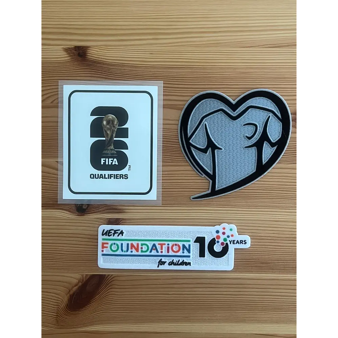 Patch / Badge - FIFA World Cup 2026 European Qualifiers - Kit 3 Patch's 1