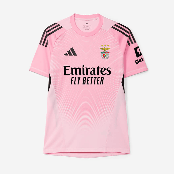 Camisola de Guarda-Redes Cor-de-Rosa SL Benfica 2025-2026 - (Em stock | Entrega 48h) 1