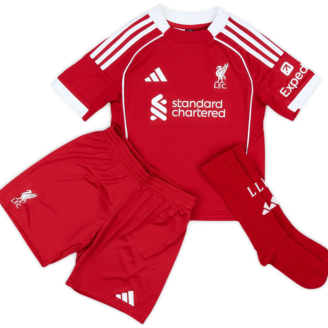 Kit Criança Principal Liverpool 25/26 - (Em stock | Entrega 48h) 1