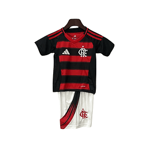 Kit Criança Principal Flamengo 25/26 - (Em stock | Entrega 48h)