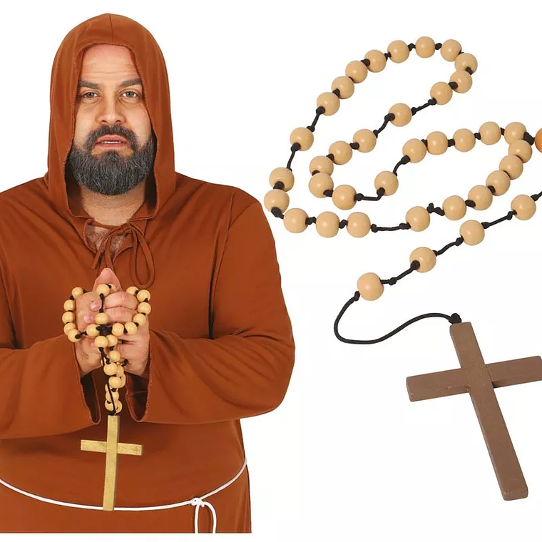 Rosário com cruz 16cm 1