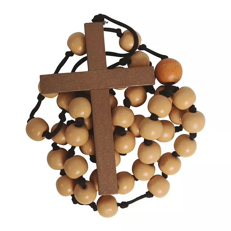 Rosário com cruz 16cm 2