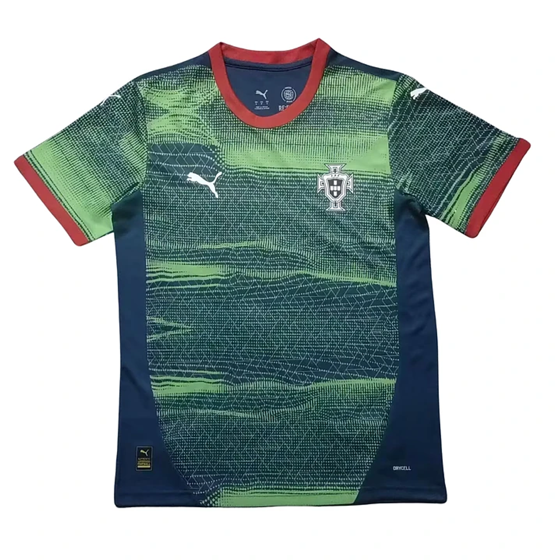 Camisola Portugal Aquecimento Verde Puma  2026 1