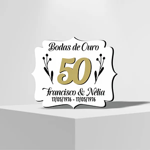 Lembrança de Casamento | Bodas de Ouro