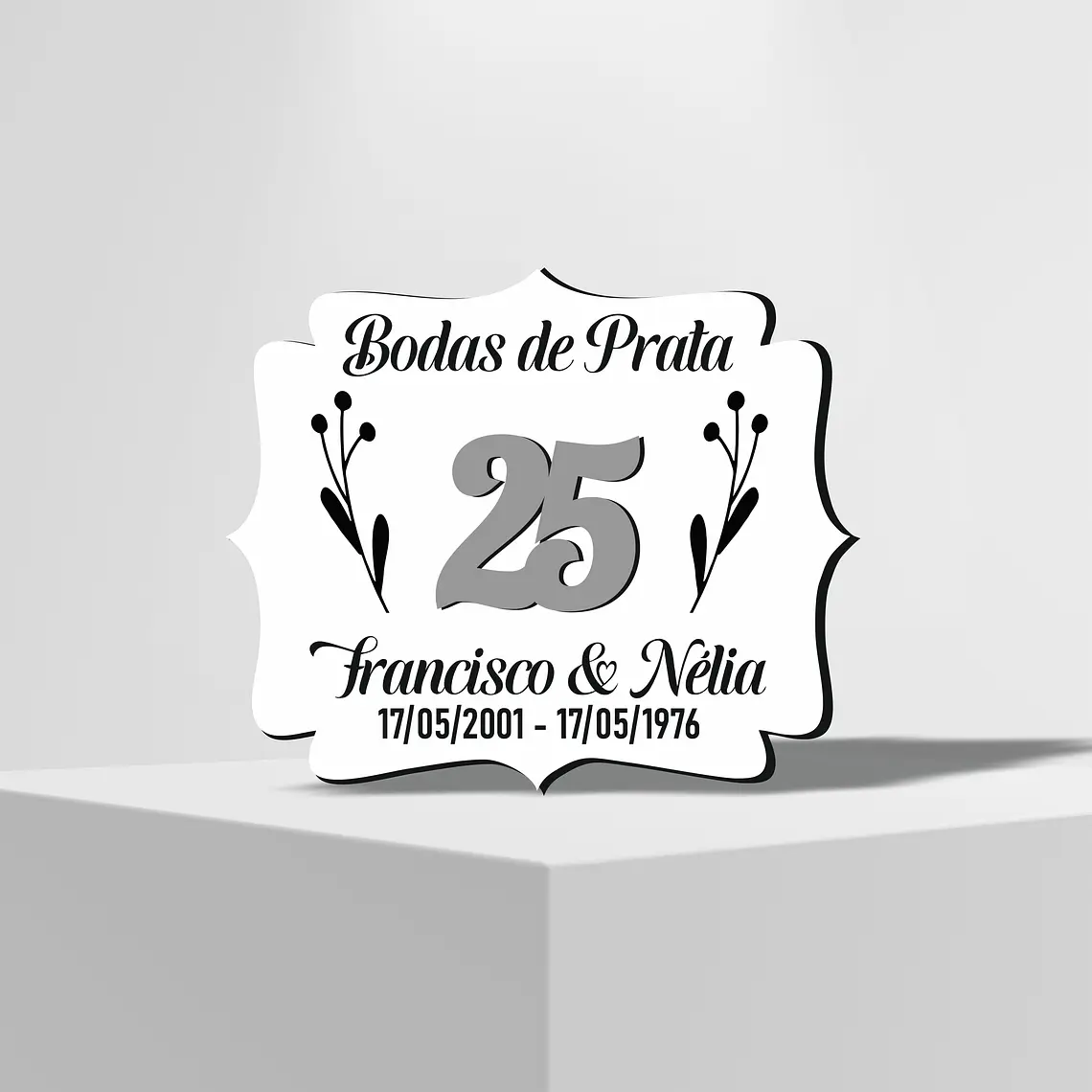 Lembrança de Casamento | Bodas de Prata 1