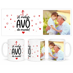 Caneca | Melhor Avô do Mundo c/ FOTO